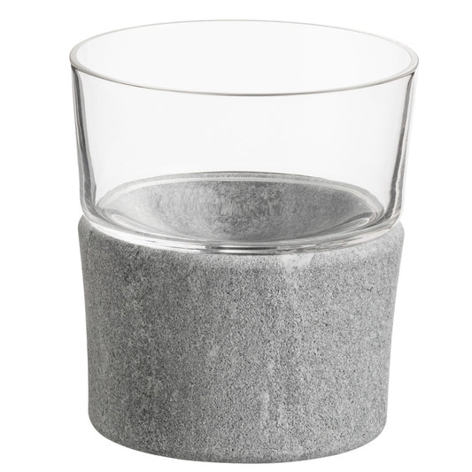 Verre à wkisky  avec base pierre Malt